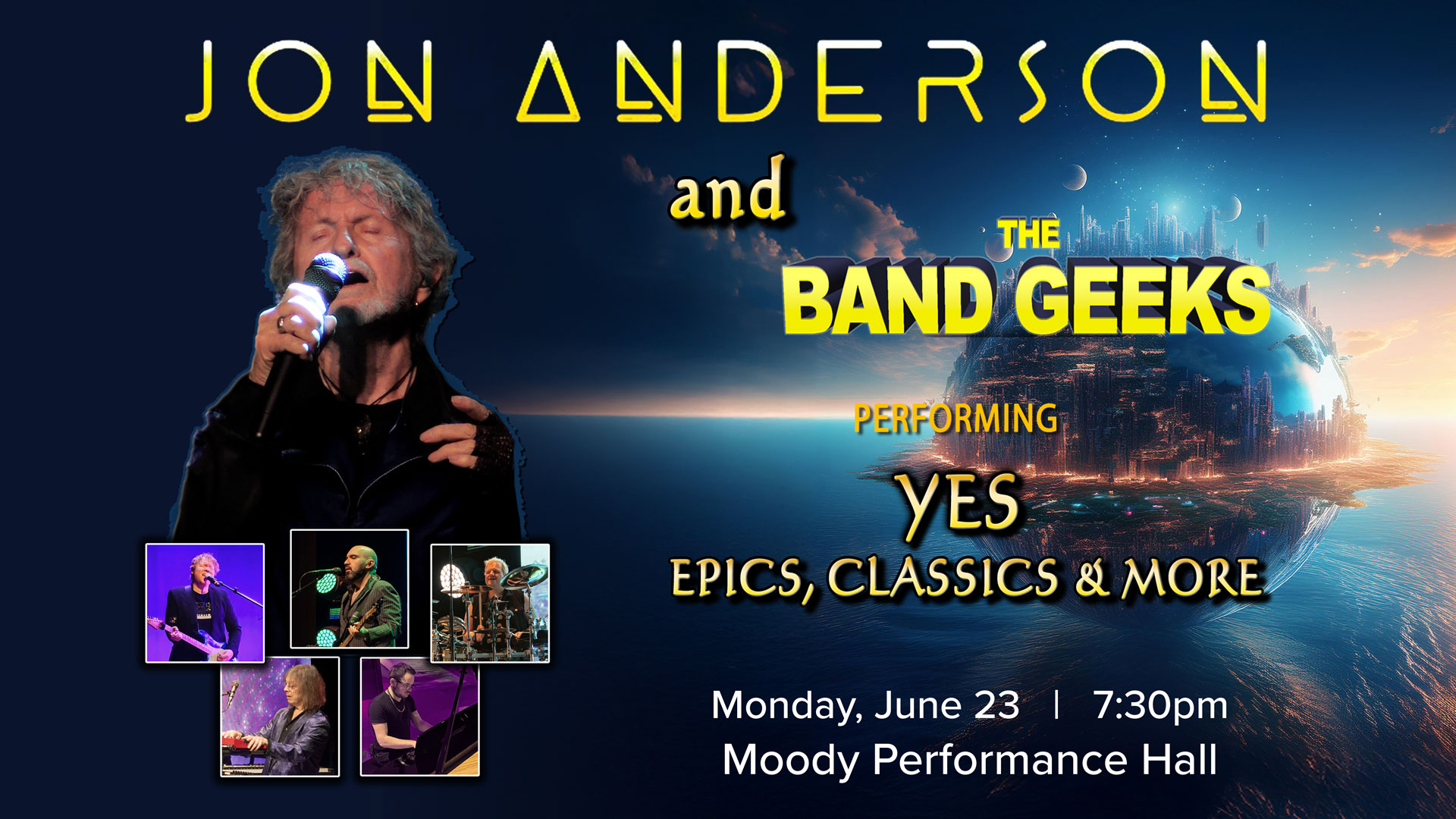 ミュージック Jon Anderson & The Band Geeks Live Jon Anderson & The Band Of Geeks - Live: Perpetual Change