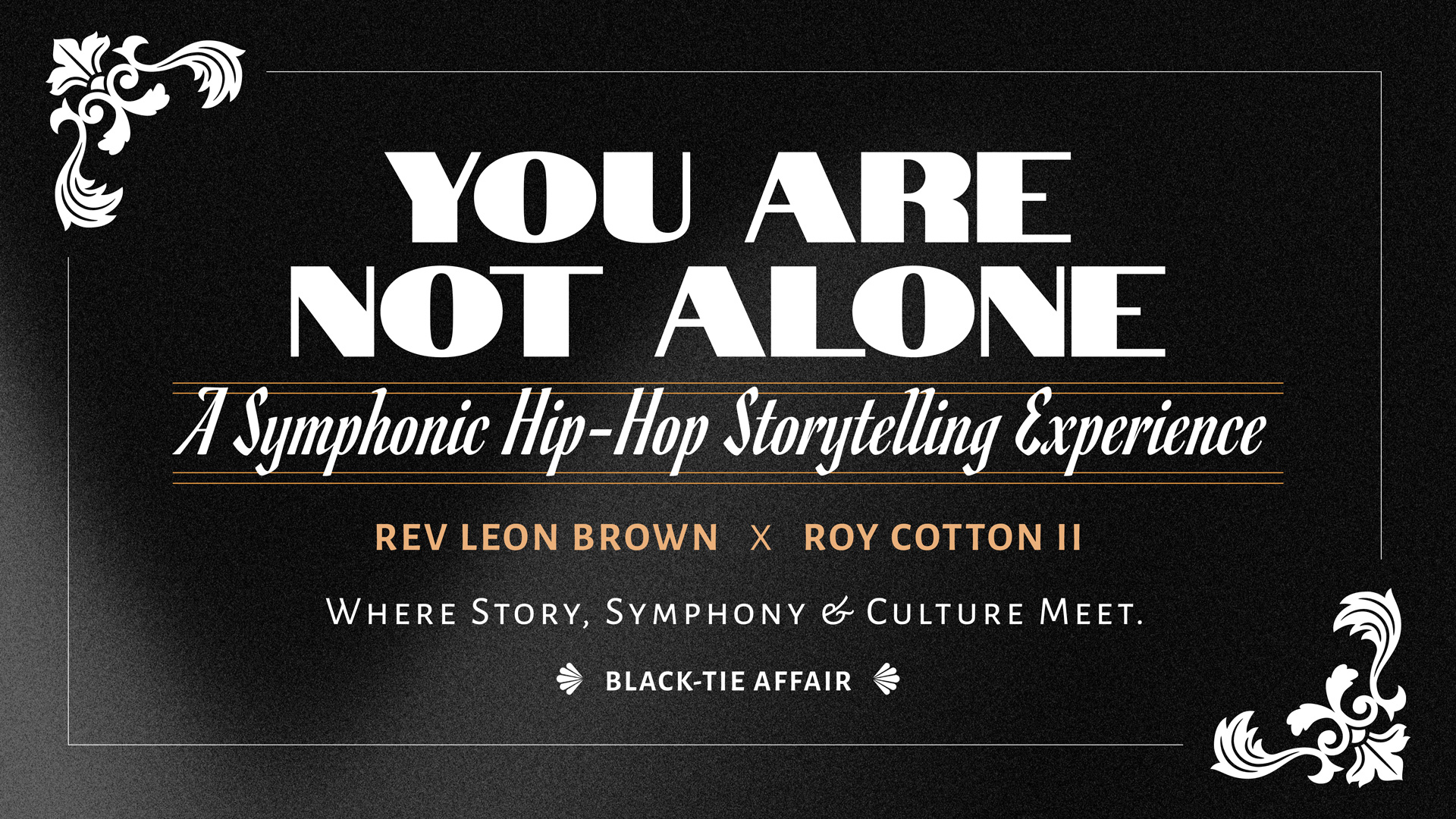 Poster for YOU ARE NOT ALONE