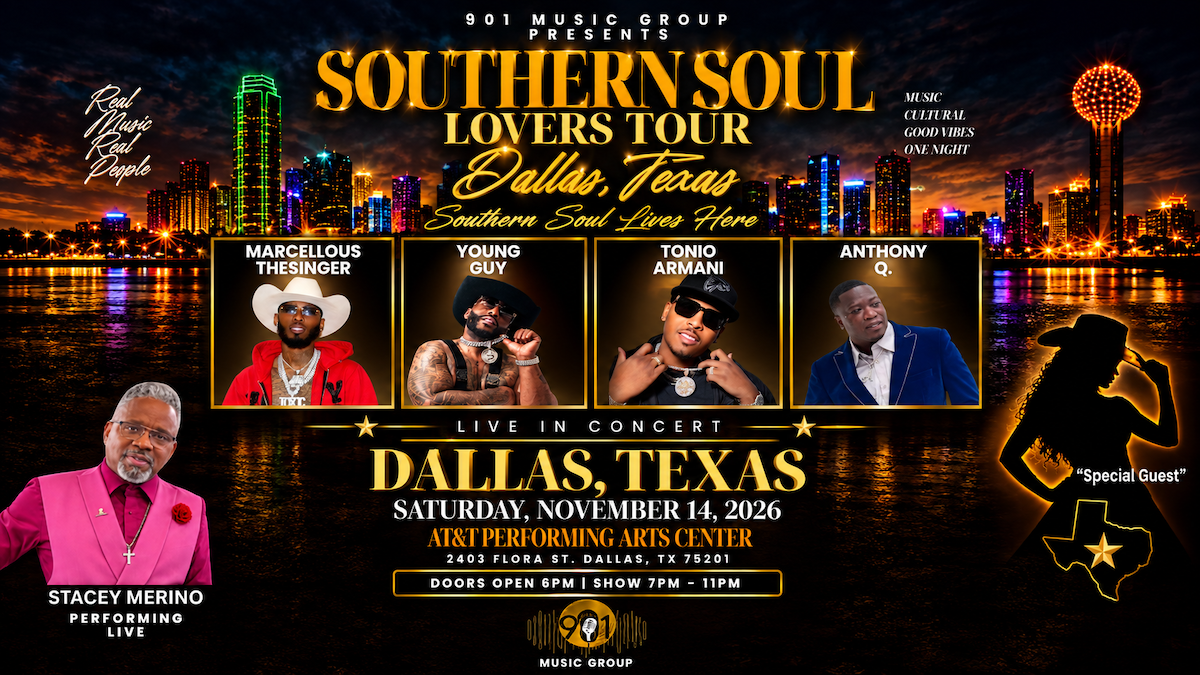 Poster for Southern Soul Lovers Tour - Dallas
