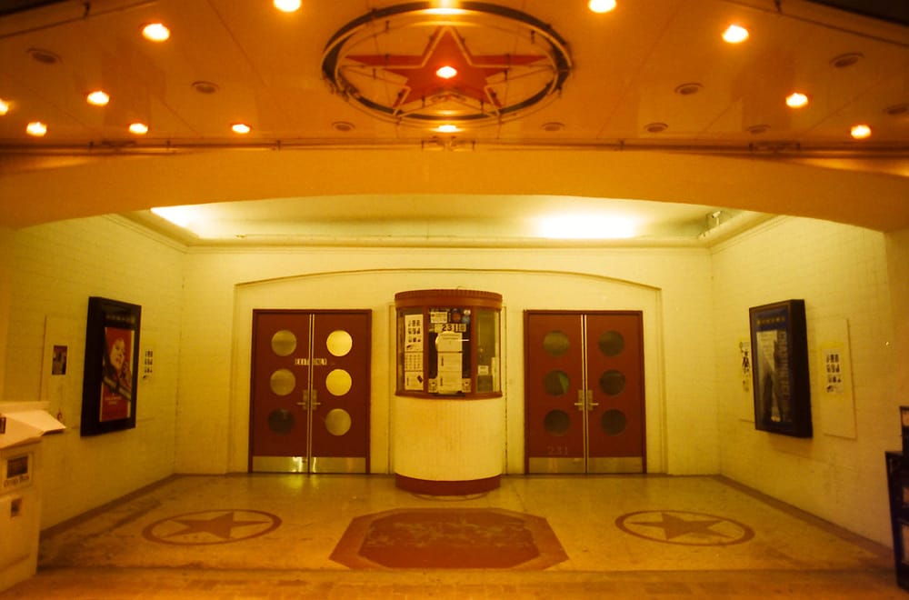The entrance to the Texas Theatre in Dallas.